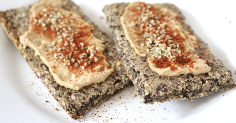 What do you eat on Norwegian crispbread?
