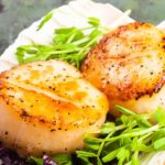 What do you eat smoked scallops with?