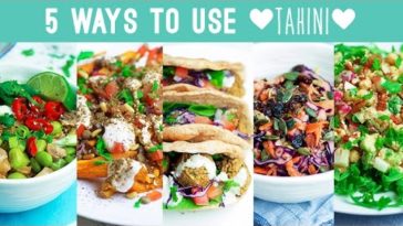 What do you eat tahini with?