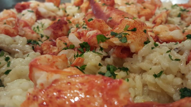 What do you eat with mushroom risotto?