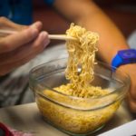 What do you eat with yuba noodles?