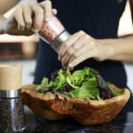 What do you fill a salt grinder with?