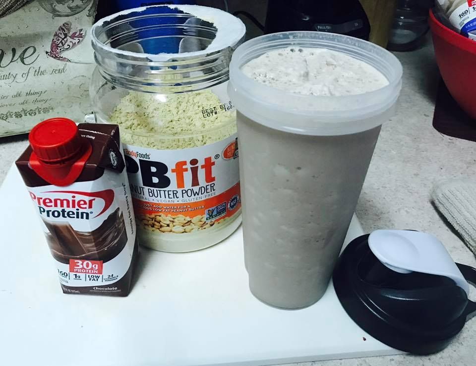 What do you mix PB fit with?