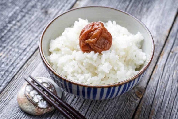 What do you serve with Japanese white rice?