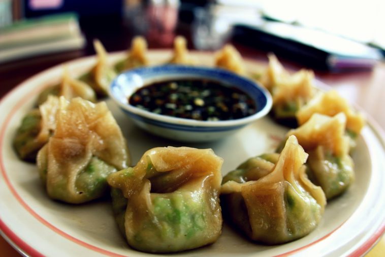 What do you serve with gyoza?