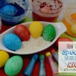 What do you use to dry Easter eggs?