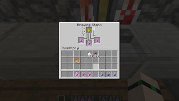 What does Glowstone do to potions?