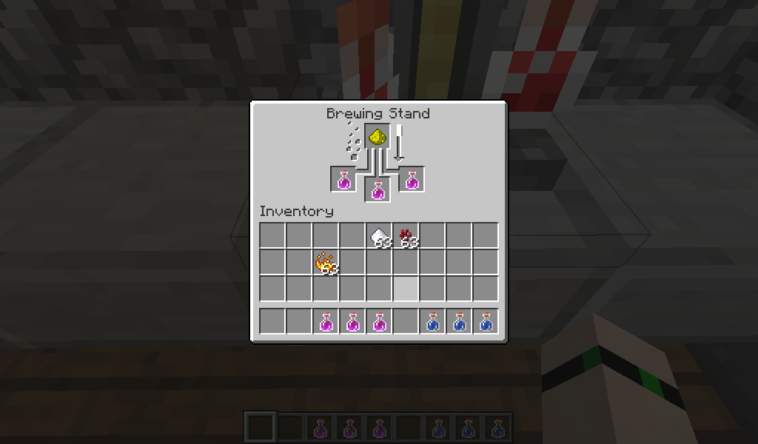 What does Glowstone do to potions?