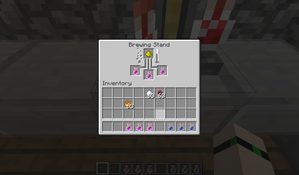 What does Glowstone do to potions?