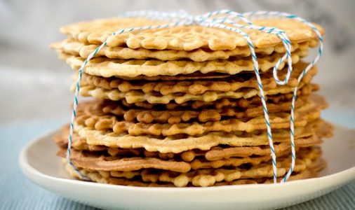 What does Pizzelle mean in Italian?
