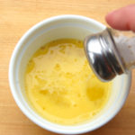 What does adding an egg to pastry do?