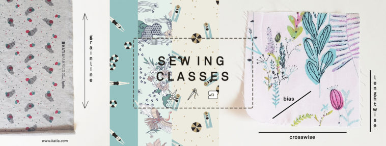 What does cut crosswise mean in sewing?