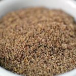 What does flaxseed meal do in baking?