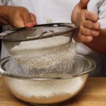 What does it mean to sift flour and salt?