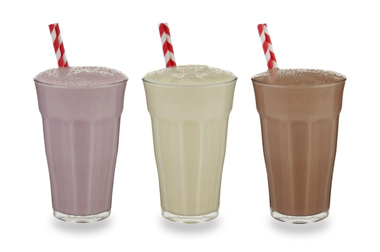 What does malt do to a milkshake?