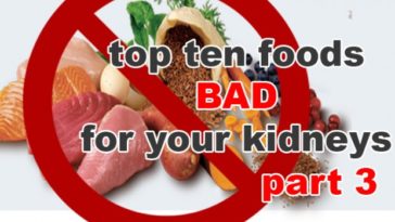 What drinks are bad for the kidneys?