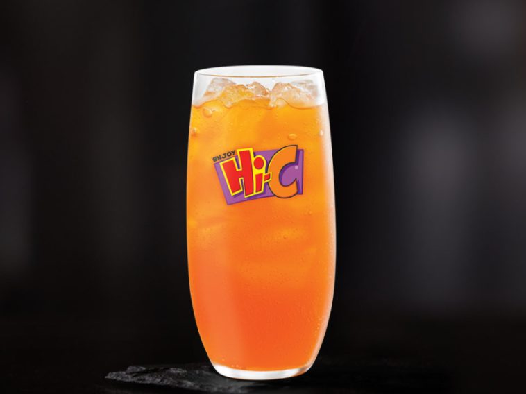 What fast food has Hi C Orange?