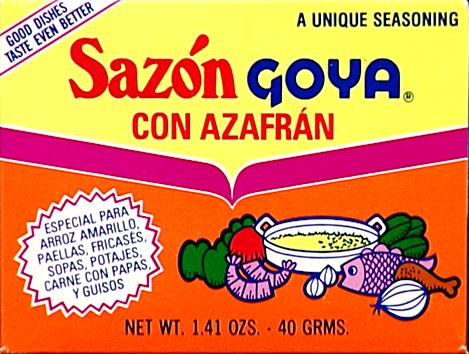 What flavor is con Azafran?