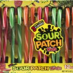 What flavor is the white candy cane?