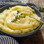 What food goes well with mashed potatoes?