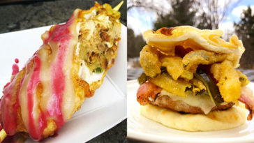 What food was invented in Wisconsin?