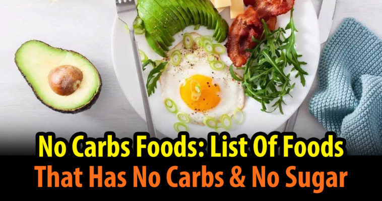 What foods have no carbs?