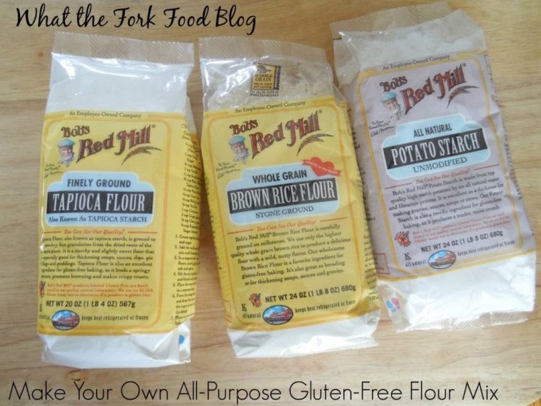 What gluten-free flour can be substituted for all-purpose flour?
