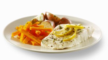 What goes well with halibut?