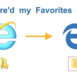 What happened to favorites in Windows 10?