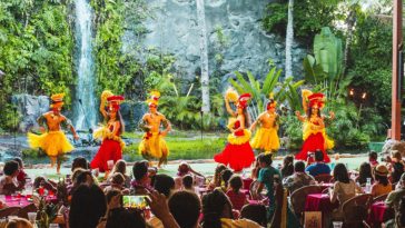 What happens at a luau?