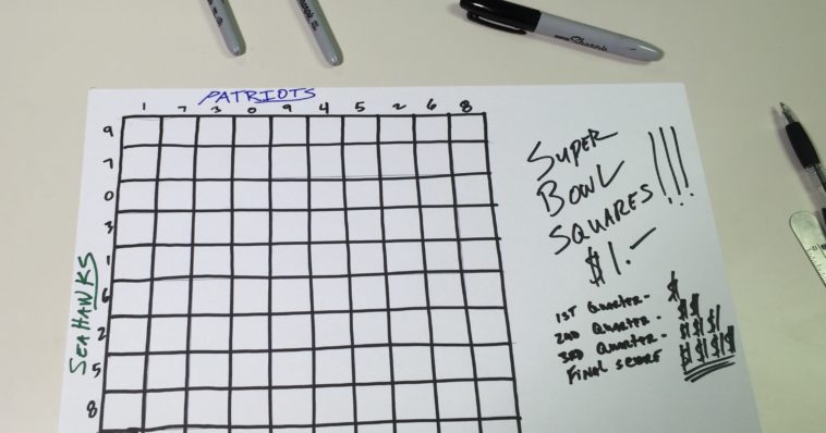What happens if Super Bowl squares don't get filled?
