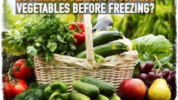 What happens if you do not blanch a vegetable before freezing it?