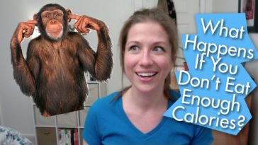 What happens if you don't eat enough calories?