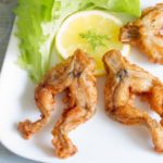 What happens if you eat raw frog legs?