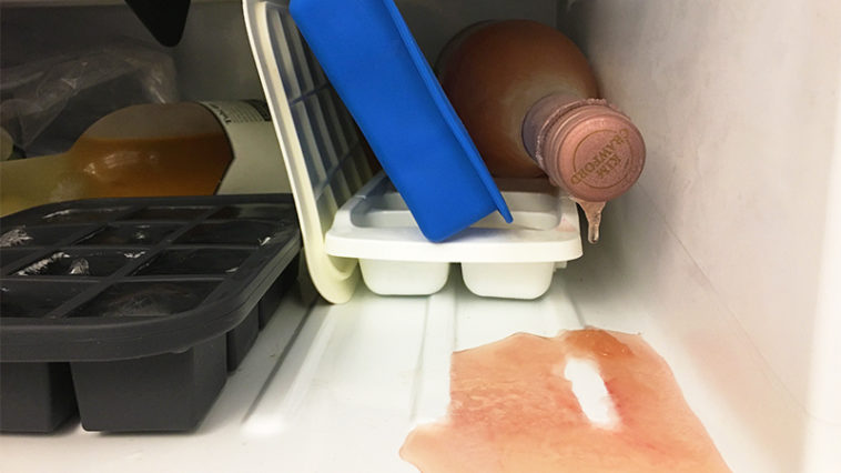 What happens if you leave a bottle of wine in the freezer?