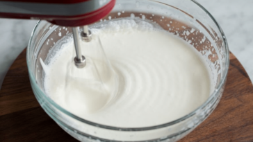 What happens if you microwave heavy cream?