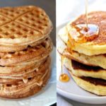 What happens if you put pancake mix in a waffle maker?