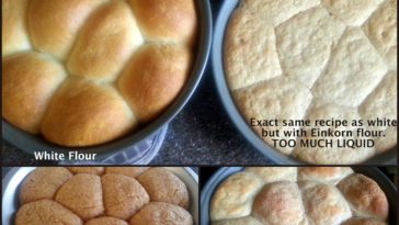 What happens if you put too much butter in bread?