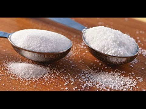 What happens when you mix salt and sugar?