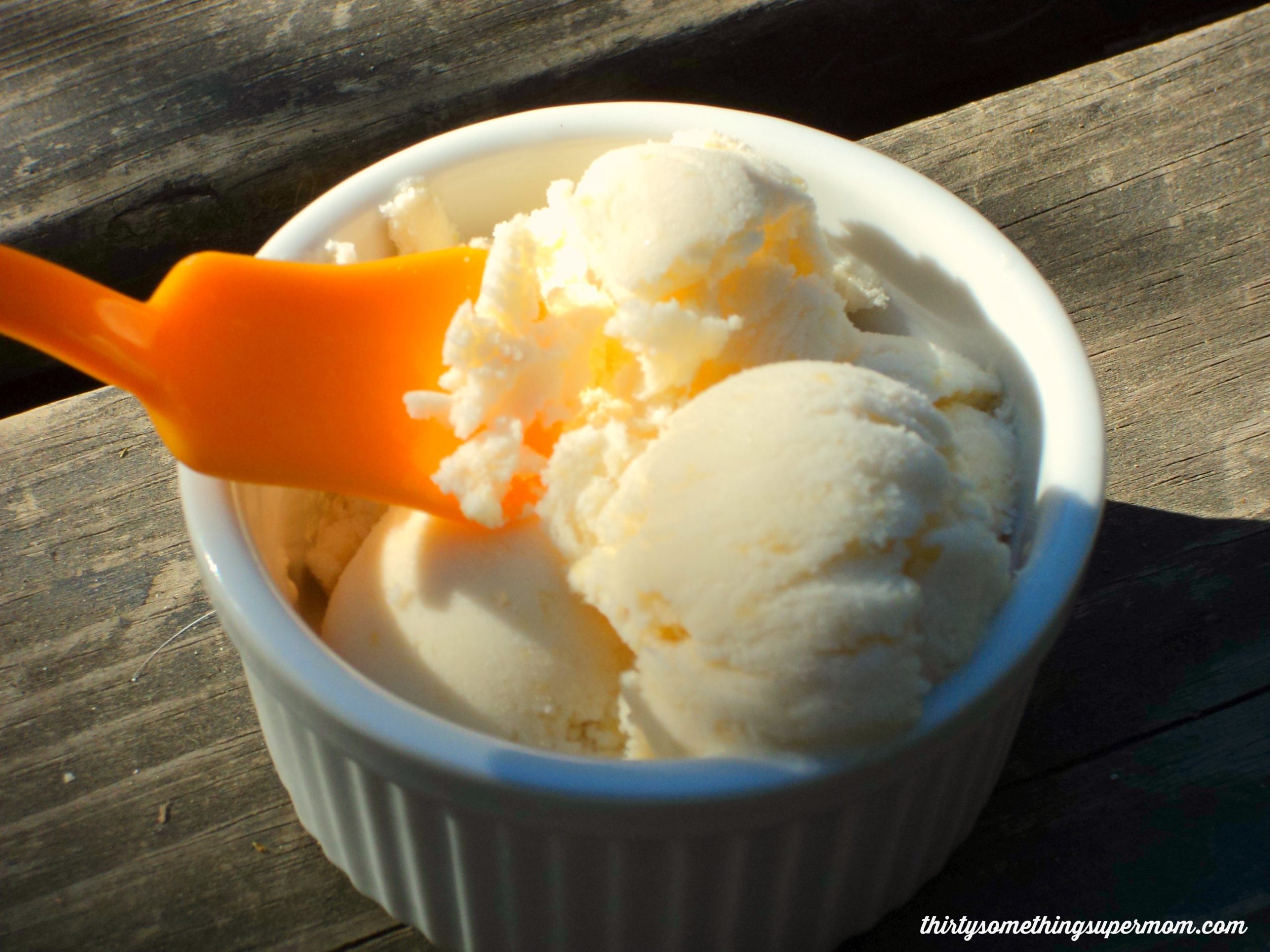 What ingredient makes ice cream creamy?