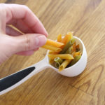 What is 1 serving of cooked pasta?