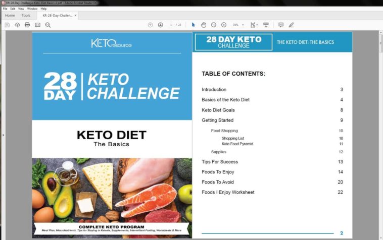 What is 28 Day keto challenge?
