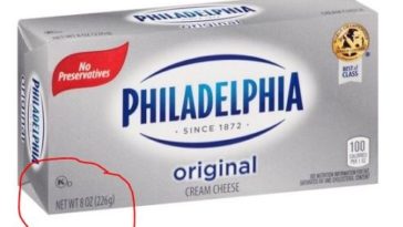 What is 4 oz cream cheese?