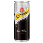 What is Schweppes soda water?