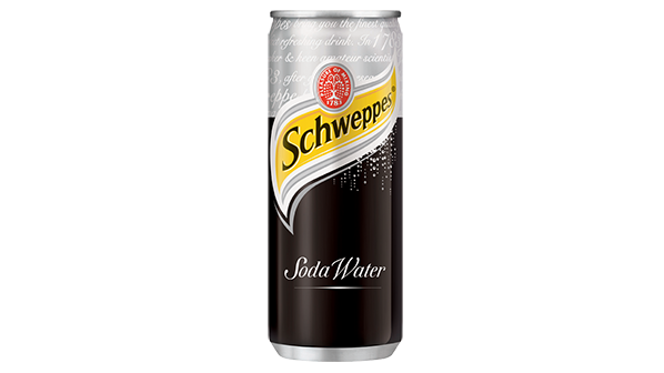 What is Schweppes soda water?