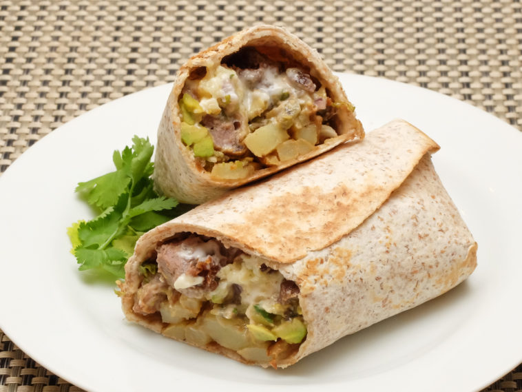 What is a California style burrito?