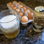 What is a beer with a raw egg called?