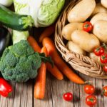 What is a blue vegetable?