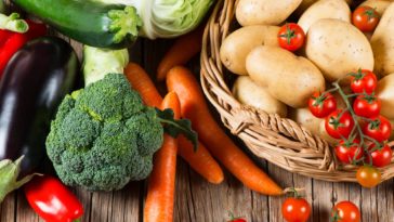 What is a blue vegetable?