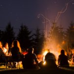 What is a bonfire party?